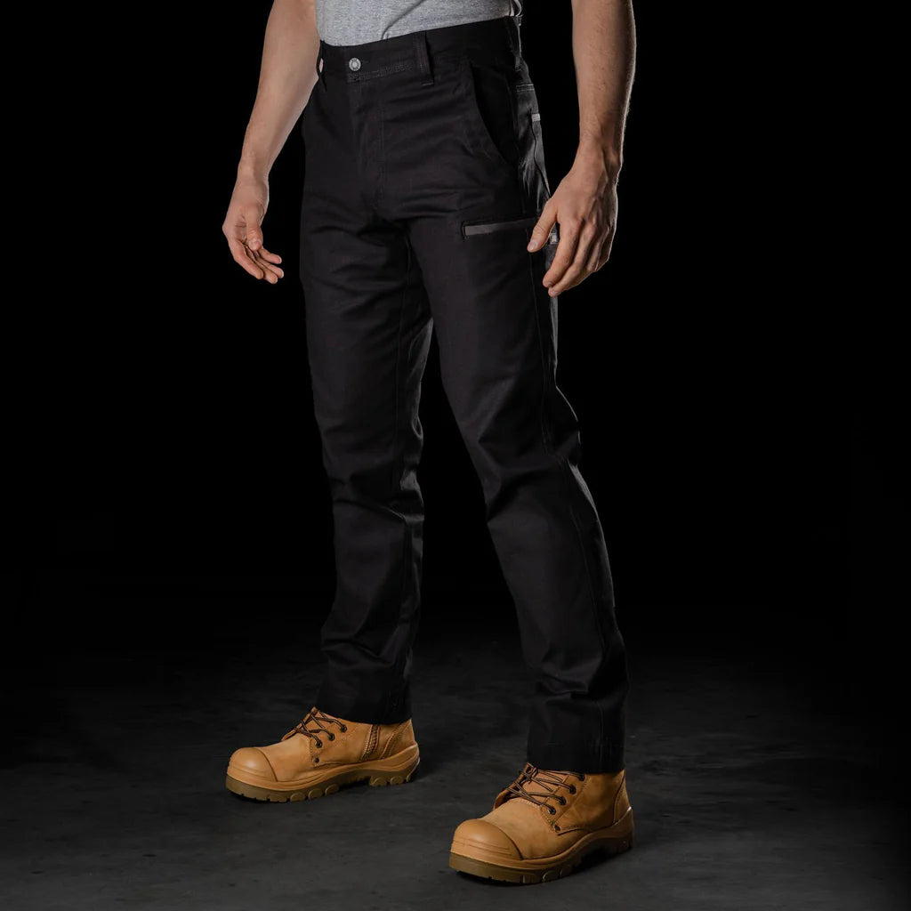 BAD Straight Slim-Fit Pants