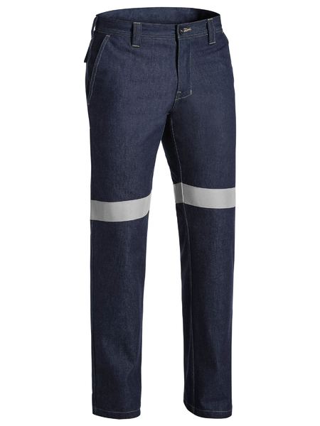Bisley FR Taped Blue Denim Jeans - BP8091T