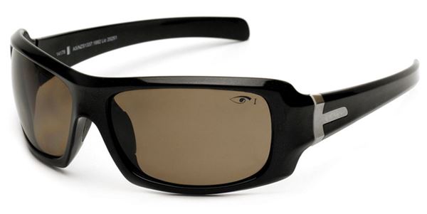 Eyres Hotrod Glasses Sapphire Black/Polarised Grey