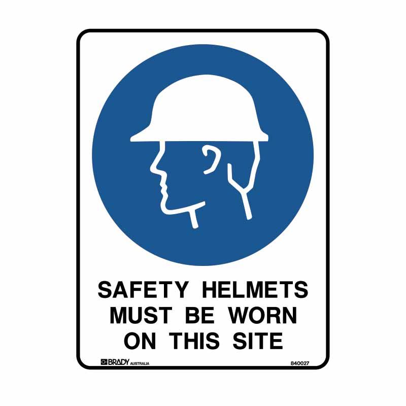 Sign (Mandatory) Safety Helmets Mbw On This Site Fl 450x600