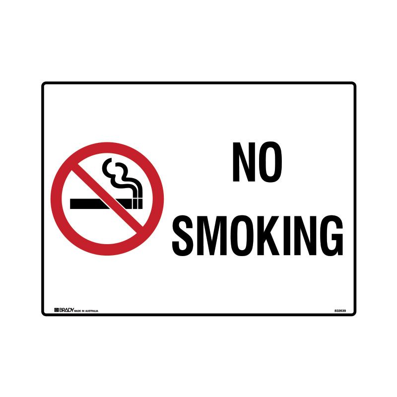 Sign (Prohibition) No Smoking M 300x450