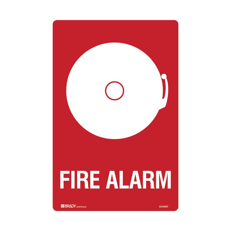 Sign (Fire) Fire Alarm (Pic) luMss 250x350