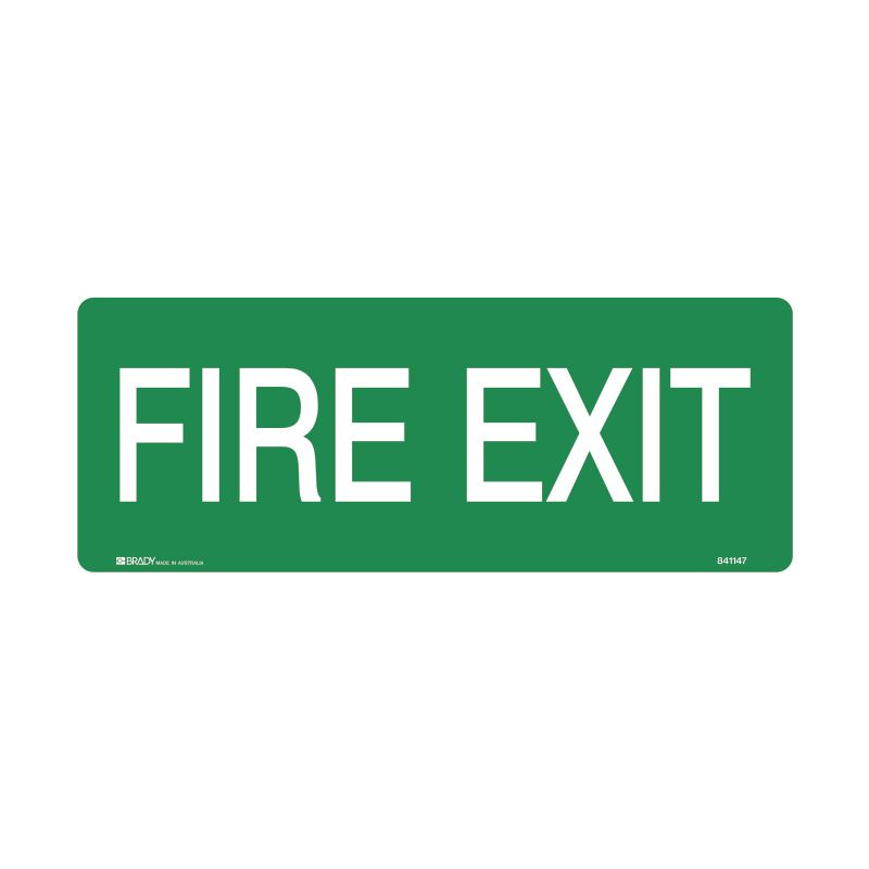 Sign (Emergency) Fire Exit luMM 450x180