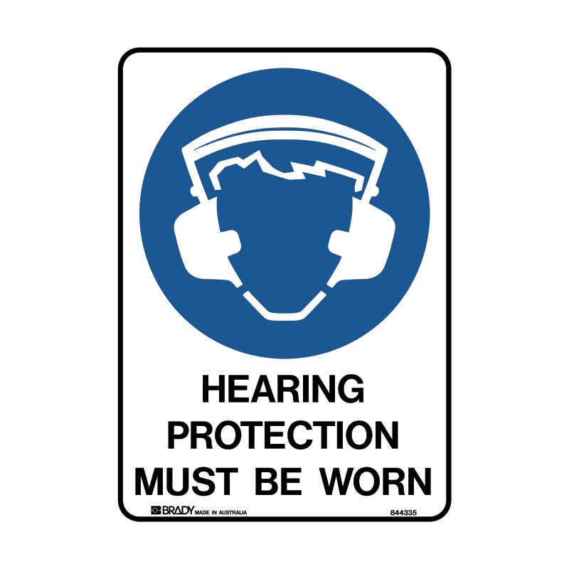 Sign (Mandatory) Hearing Protection Mbw P 210x297