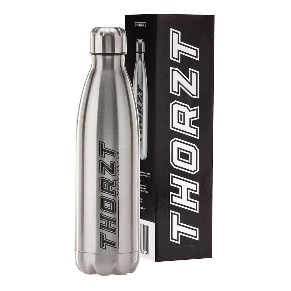 Thorzt Silver Stainless Steel Drink Bottle 750ml