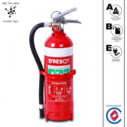 Firebox dcp Fire Extinguisher 2A:30B:C:E 2kg