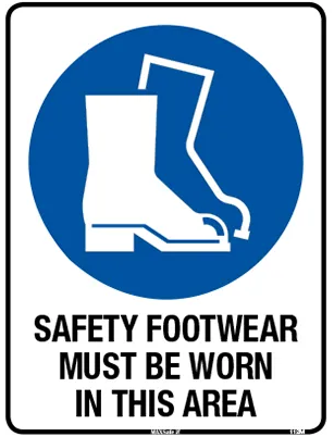 Sign (Mandatory) Safety Footwear Mbw In This Area P 225x300