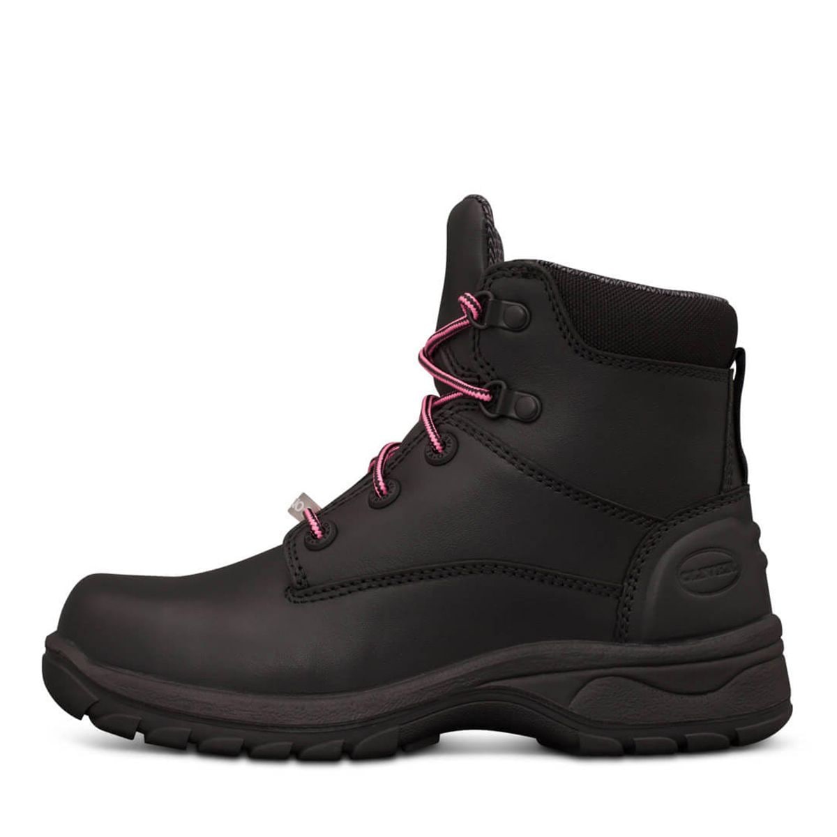 Oliver Womens 49-445Z Zip Boots Steel Nitrile Black 35