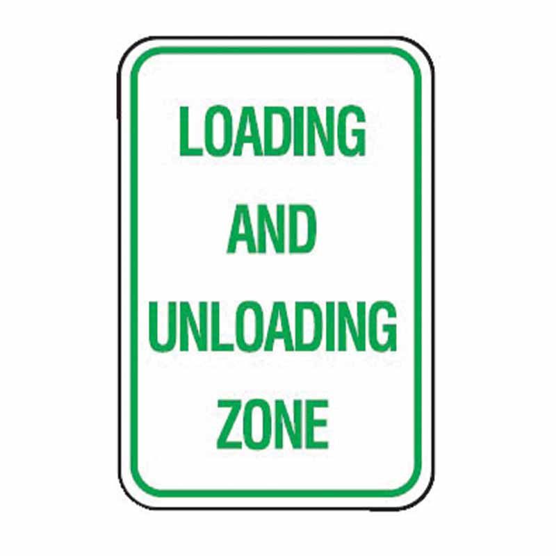 Sign (Traffic) Loading & Unloading Zone M 300x450
