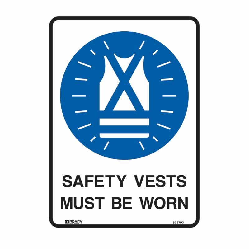 Sign (Mandatory) Safety Vest Mbw P 450x600