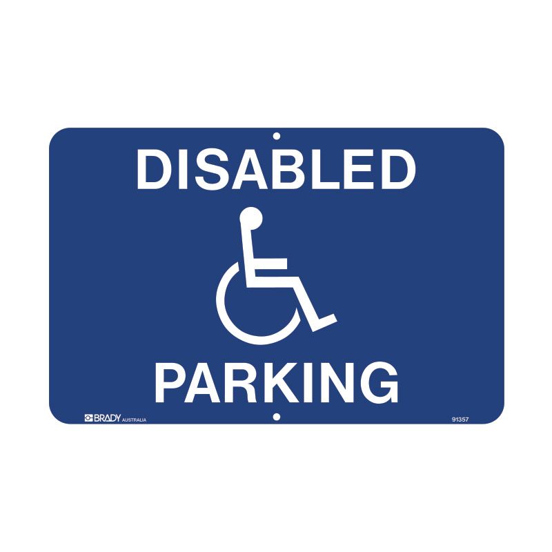 Sign (Traffic) Disabled Parking M 300x450