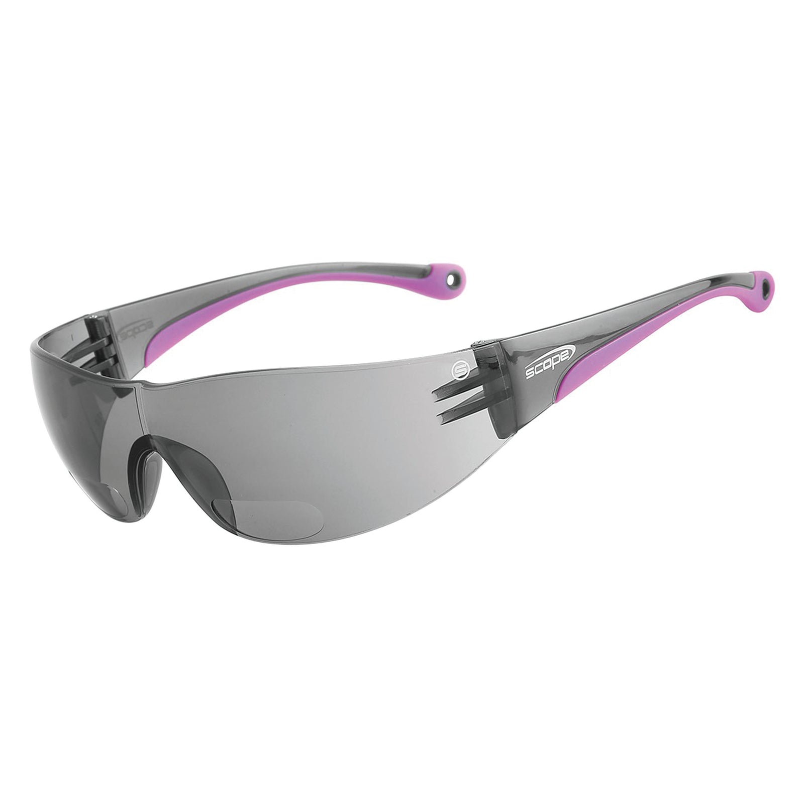 Scope - Maxvue Diopter Safety glasses - Smoke +1.0