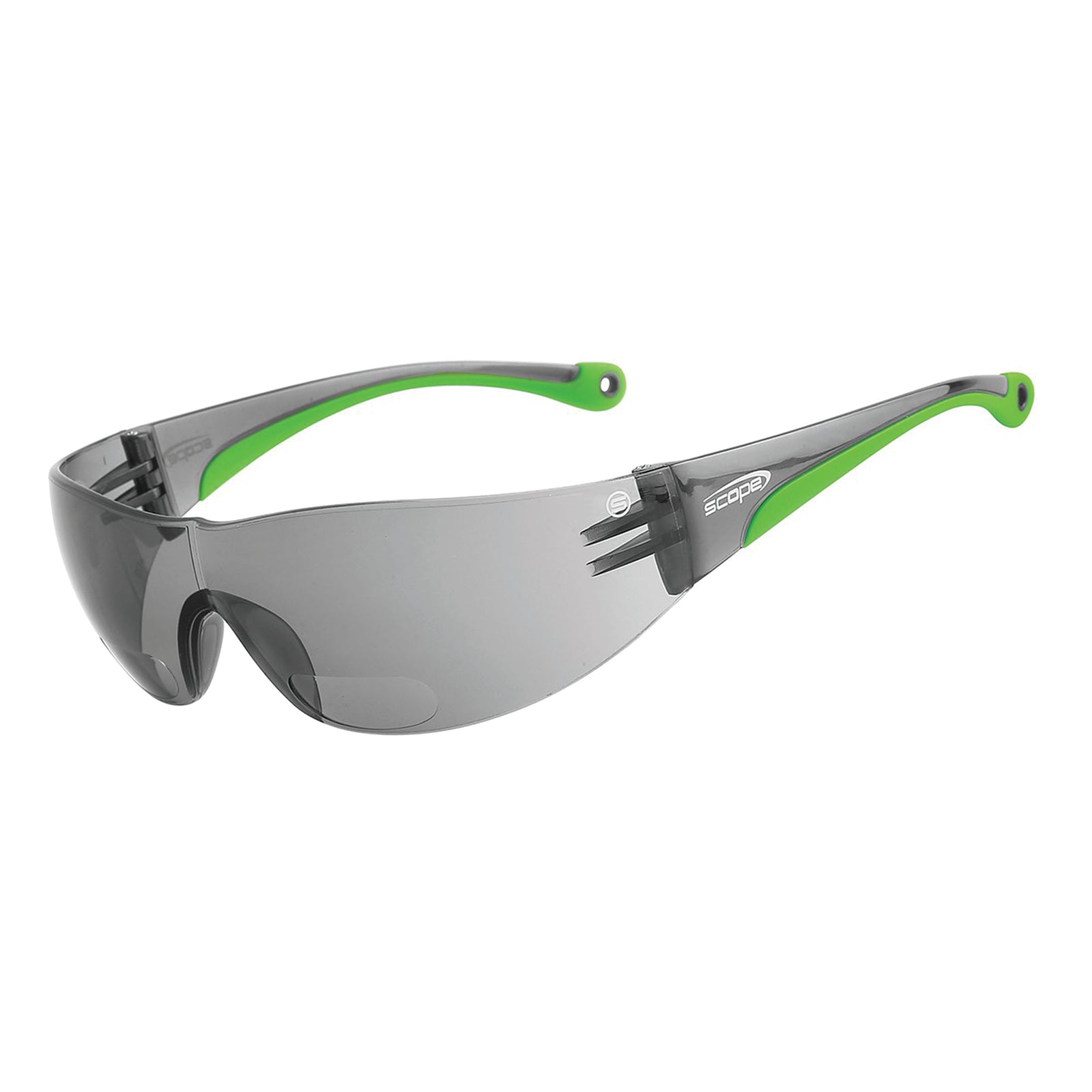 Scope - Maxvue Diopter Safety glasses - Smoke +2.0