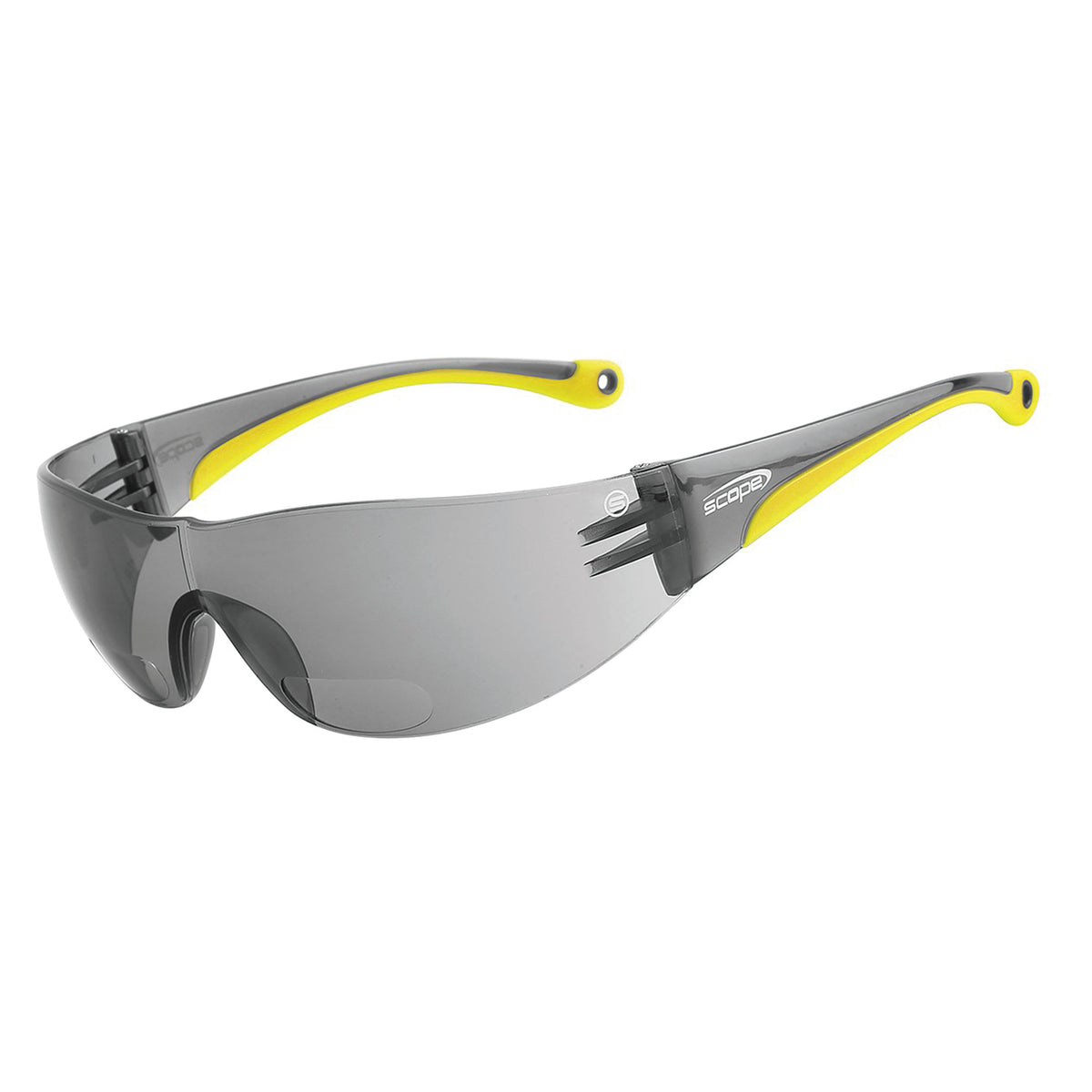 Scope - Maxvue Diopter Safety glasses - Smoke +2.5