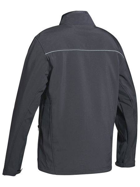 Bisley Mens Soft Shell Jacket 310g Black 2XL