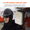 Ergodyne N-Ferno Winter Hard Hat Liner 3-Layer Shoulder Length