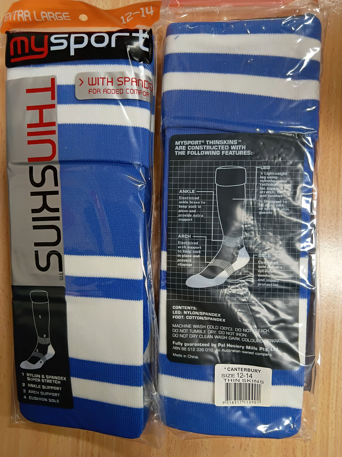Thinskins - Seconds Football Socks - Assorted