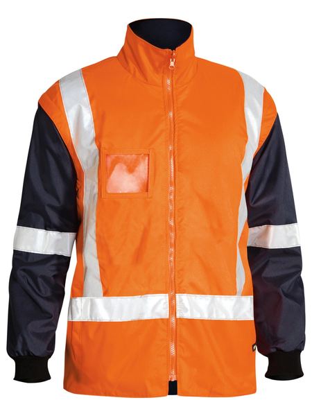 Bisley Mens BM-Taped 5-in-1 Rain Jacket 300D BK6975