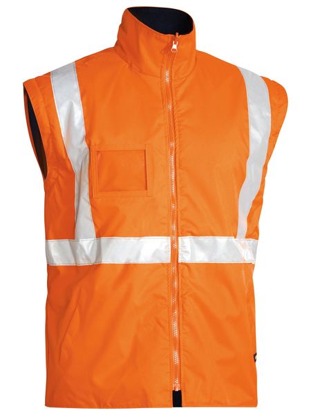 Bisley Mens BM-Taped 5-in-1 Rain Jacket 300D BK6975