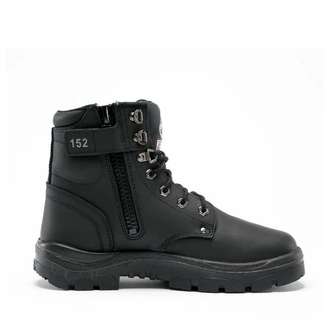 Steel Blue Mens Argyle Zip Boots NS TPU 310152