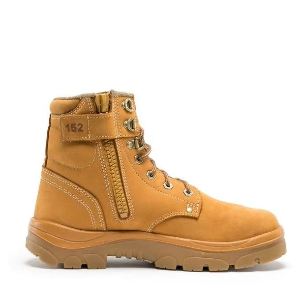 Steel Blue Mens Argyle Zip Boots NS TPU 310152