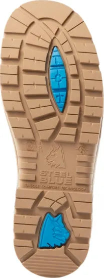 Steel Blue Mens Southern Cross Zip Boots Steel TPU 312361