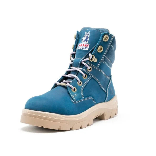 Steel Blue Womens Southern Cross Zip Boots Steel TPU 512761