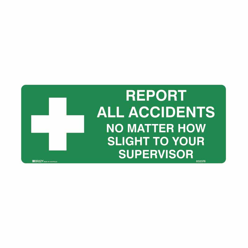 Sign Report All Accidents M 450x180