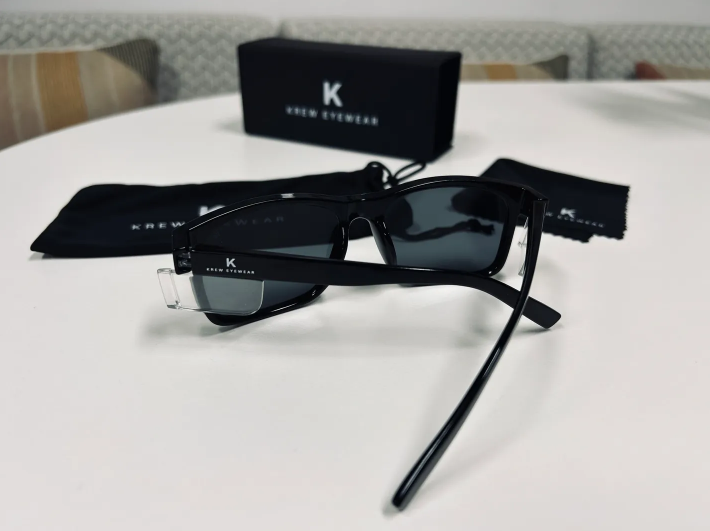 Krew Eyewear Vanders Black Polarised Safety Glasses