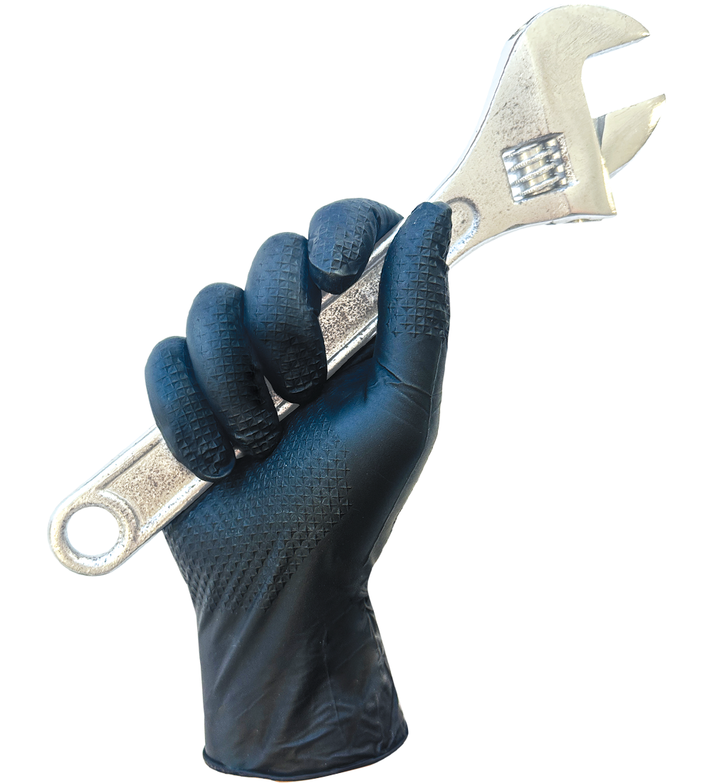 Black Rocket Xtra Grip Gloves - 50pk
