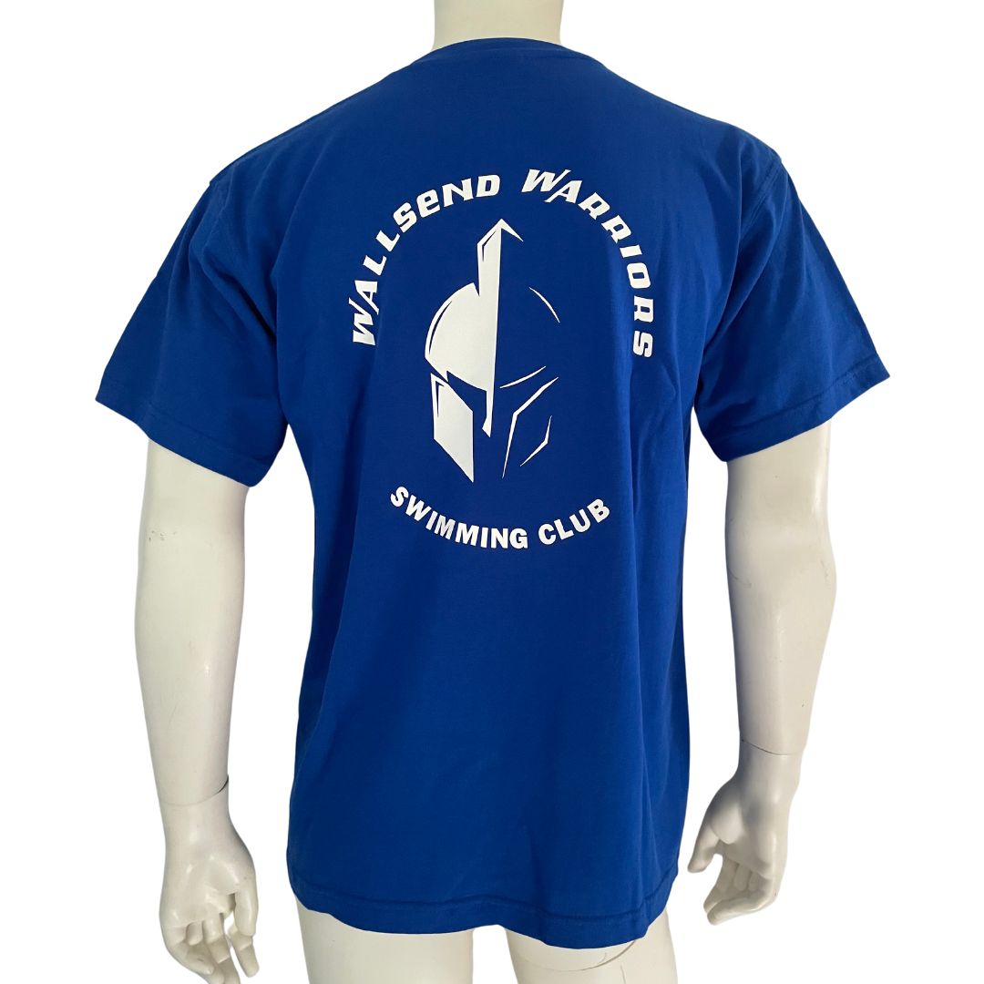 Wallsend Warriors Swimming Blue Tee