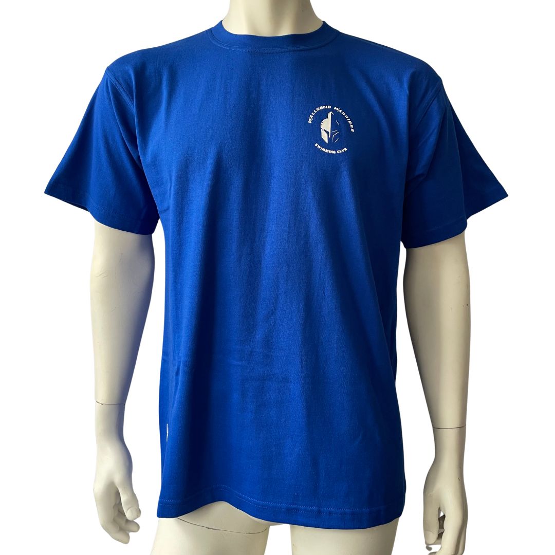 Wallsend Warriors Swimming Blue Tee