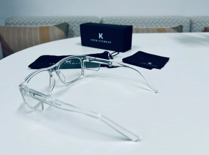 Krew Eyewear Vanders Clear Safety Glasses
