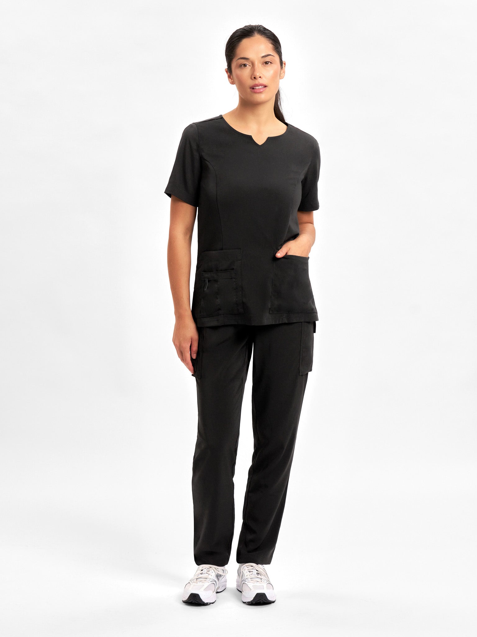 BizCare Womens Avery Slim Leg Scrub Pants