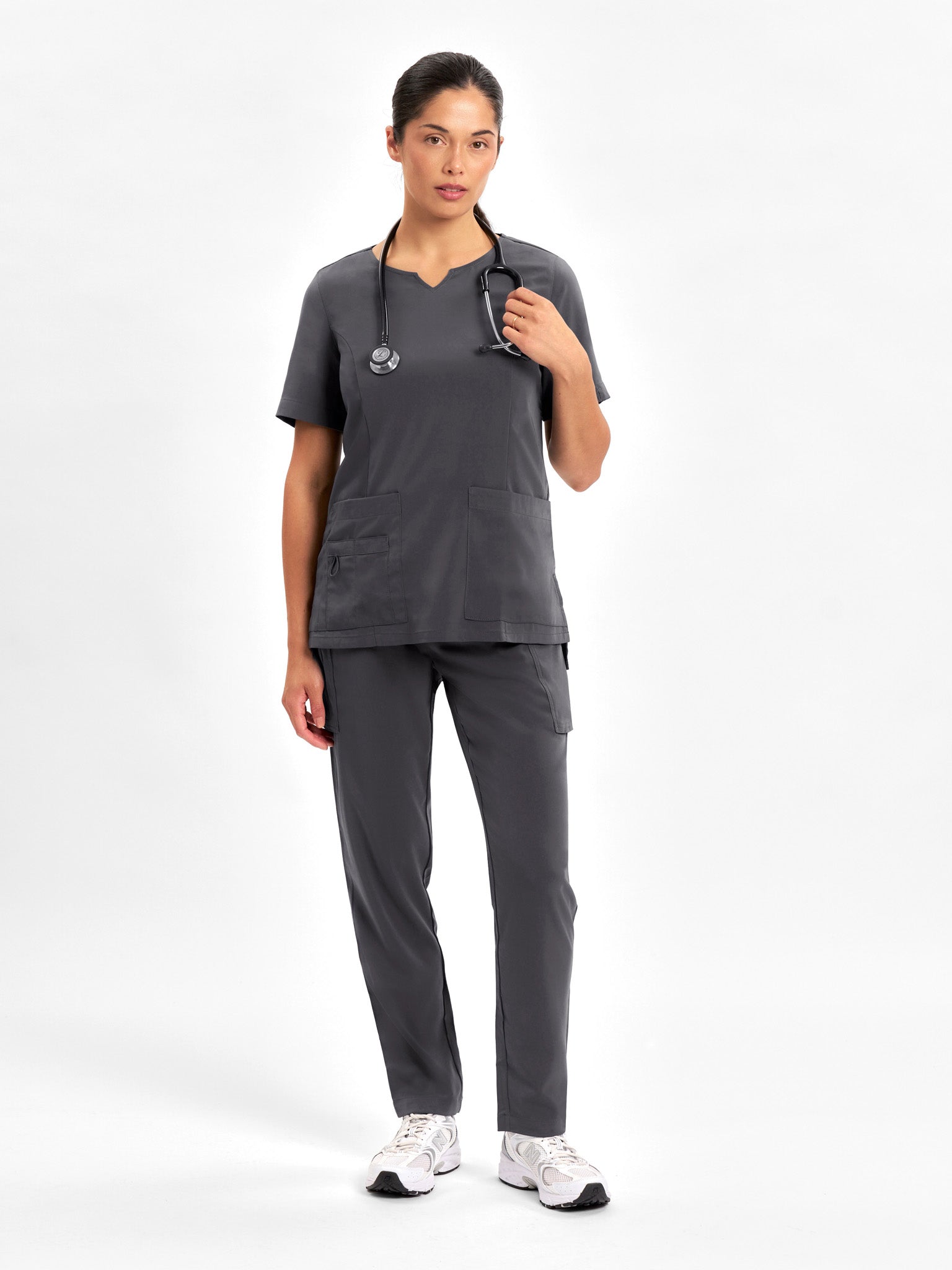 BizCare Womens Avery Slim Leg Scrub Pants