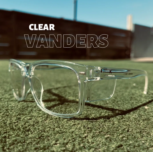 Krew Eyewear Vanders Clear Safety Glasses