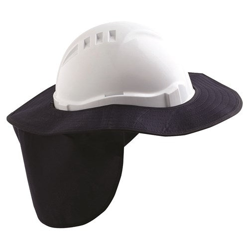 Hard Hat Brim with Neck Flap