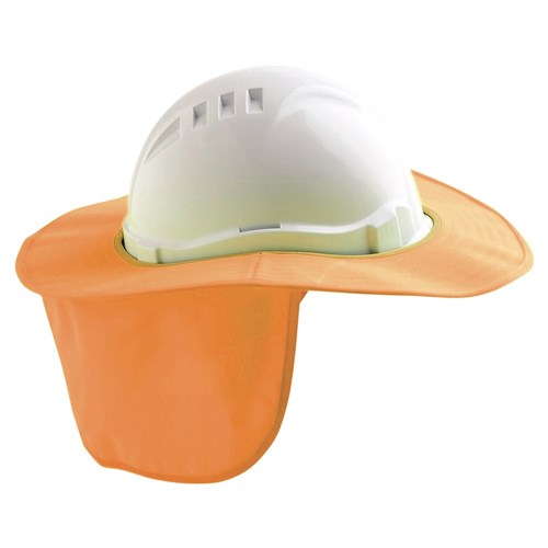 Hard Hat Brim with Neck Flap