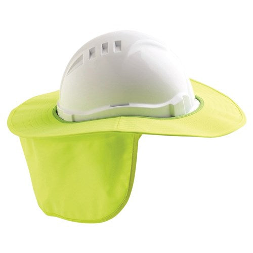 Hard Hat Brim with Neck Flap