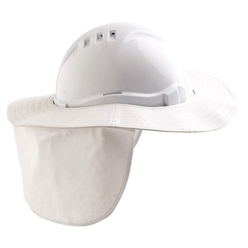 Hard Hat Brim with Neck Flap