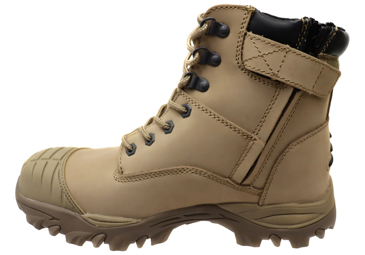 Diadora Craze Zip/Lace Boots Composite Cap Scuff Nitrile