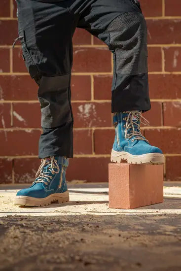 Steel Blue Mens Southern Cross Zip Boots Steel TPU 312361