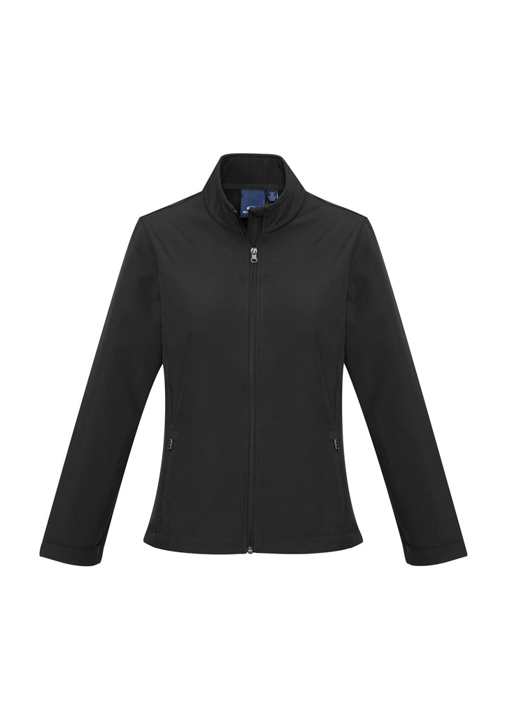 Biz Collection Womens Apex Soft Shell Jacket - Black or Navy