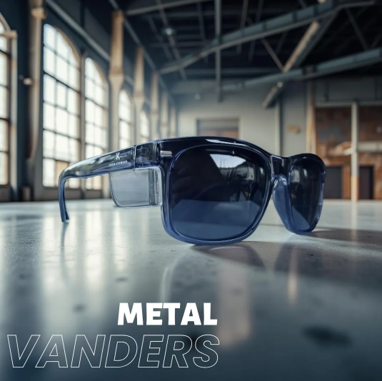 Krew Eyewear Vanders Metal Polarised Safety Glasses