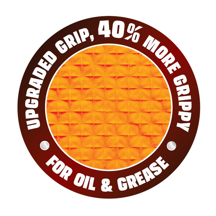 Orange Rocket Xtra Grip Gloves - 50pk