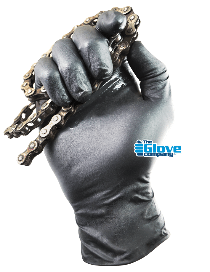 TGC Black Nitrile Gloves - 100pk