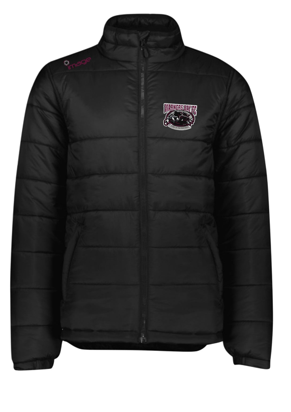 Warners Bay FC Emb Puffer Jacket - Ladies