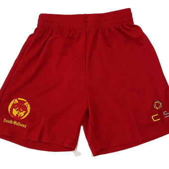 SWJSC Players Shorts - Red