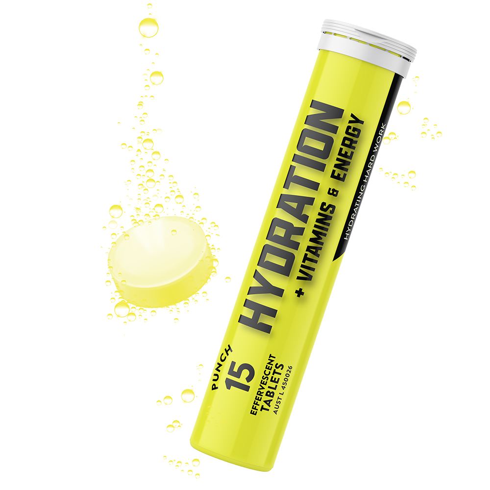 Thorzt - Effervescent Tablets - Hydration + Vitamins & Energy Punch