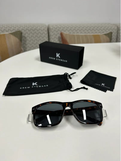 Krew Eyewear Vanders Tortoise Shell Polarised Safety Glasses